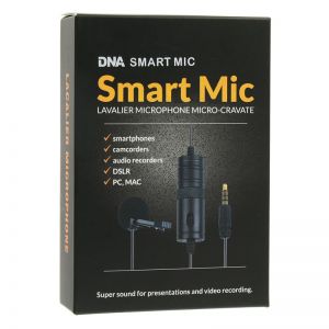 DNA SMART MIC mikrofon krawatowy lavalier do telefonu aparatu kamery