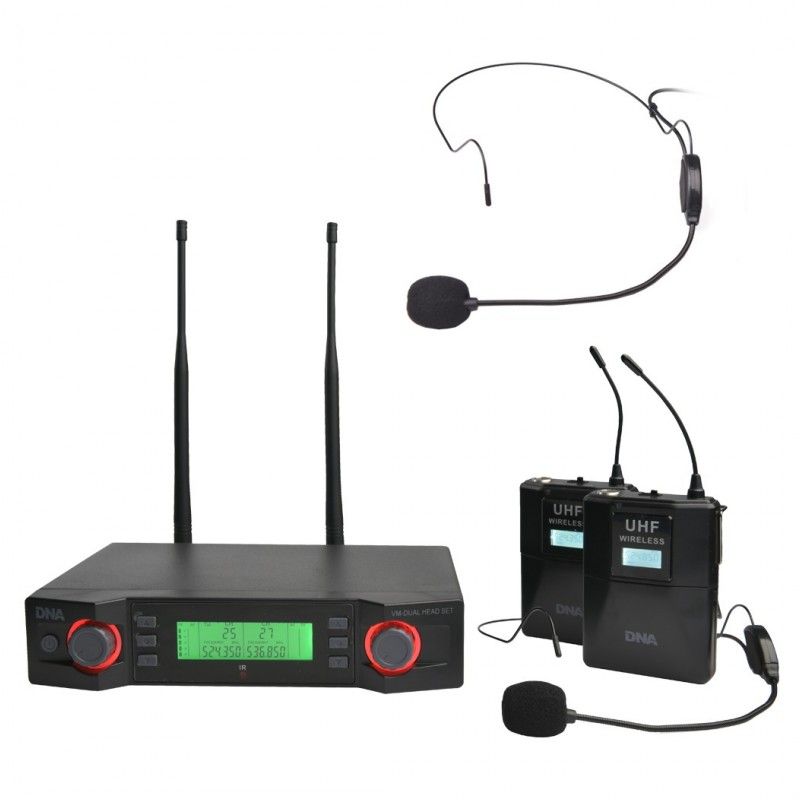 DNA VM - DUAL HEAD SET podwójny zestaw nagłowny DNA VM - DUAL HEAD SET podwójny zestaw nagłowny