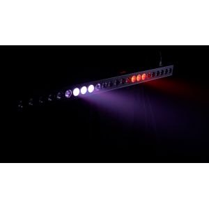 Flash 8x LED BAR 24x3W RGB 8 Section - zestaw belek F7200208