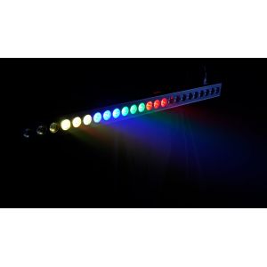 Flash 8x LED BAR 24x3W RGB 8 Section - zestaw belek F7200208