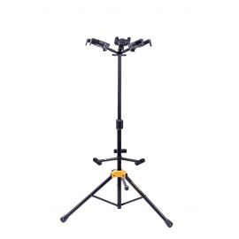 Hercules GS 432 B PLUS - statyw podłogowy do 3 gitar akustycznych, klasycznych i elektrycznych