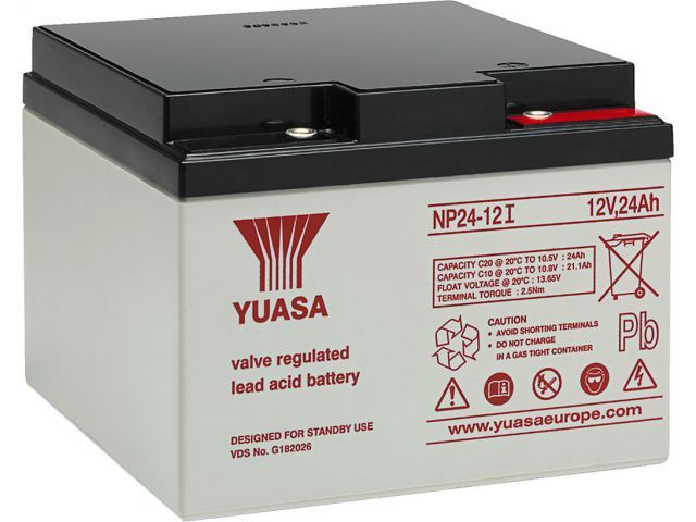BXB NPA-12/24I - Akumulator ołowiowy 12V/24Ah, VRLA BXB NPA-12/24I - Akumulator ołowiowy 12V/24Ah, VRLA