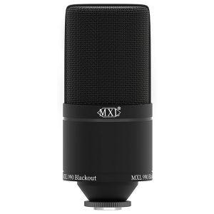 MXL 990 Blackout – Mikrofon pojemnościowy + pop filtr