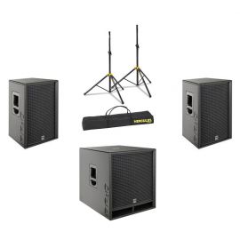 HK Audio AUDIO SET – zestaw nagłośnieniowy + statywy