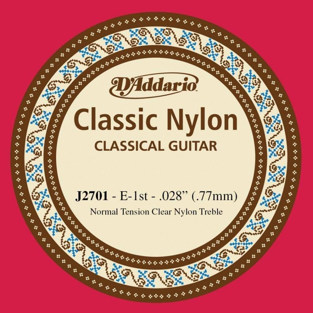 DADDARIO J2701 - pojedyncza struna do gitary klasycznej (028)