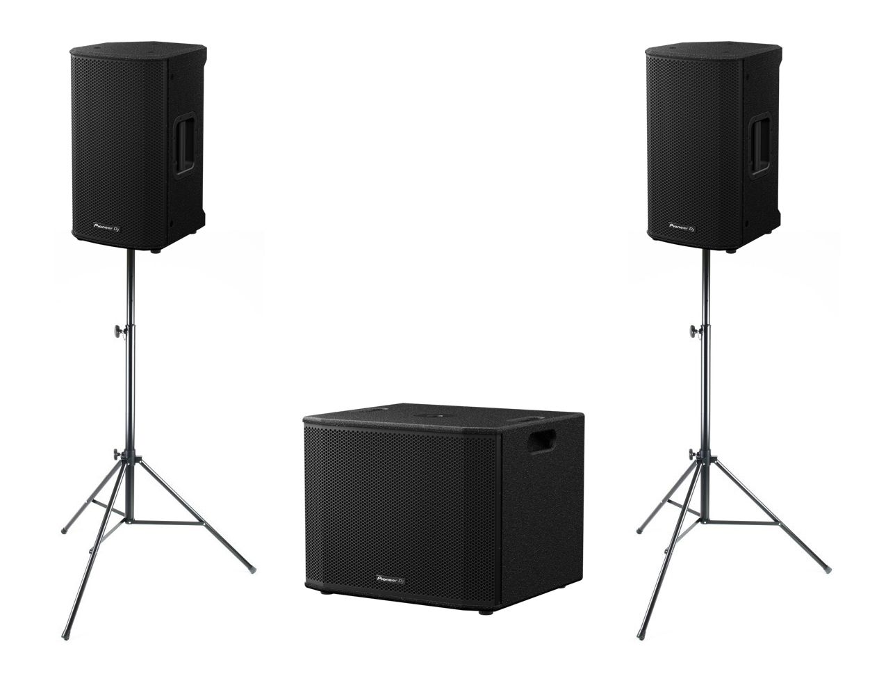 Pioneer DJ 2x XPRS102 + XPRS1152S - zestaw nagłośnieniowy