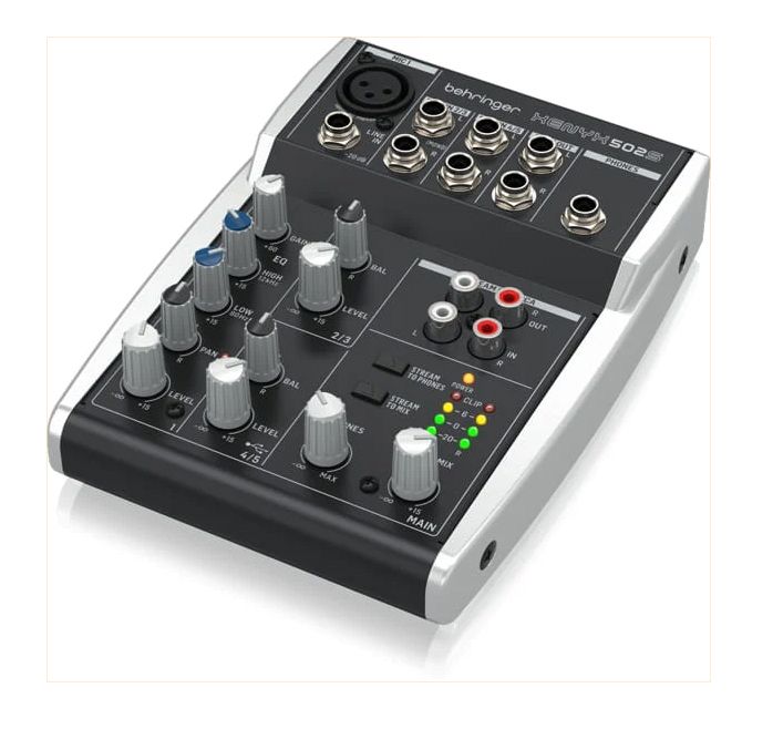 Behringer 502S - mikser z preampami XENYX