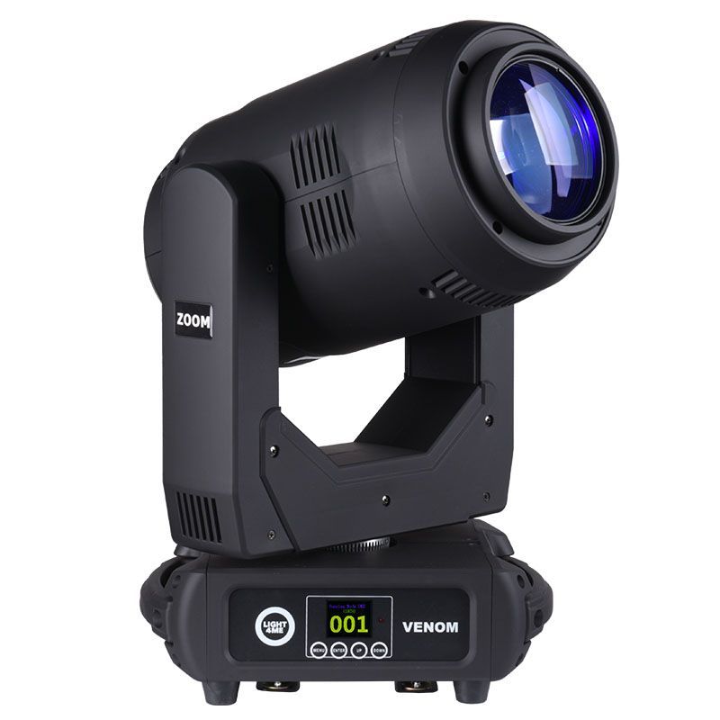 LIGHT4ME VENOM ZOOM 350 głowica ruchoma LED beam spot wash