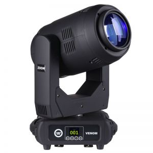 LIGHT4ME 2x VENOM ZOOM 350 + CASE - zestaw głowic ruchomych LED beam spot wash