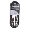 CABLE4ME 2 x jack mono 6,3mm 2 x jack mono 6,3 3m
