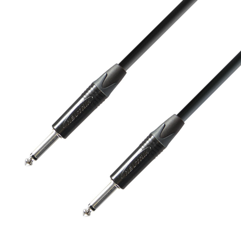 Adam Hall Cables 5 STAR IPP 0300 - Kabel instrumentalny Neutrik jack mono 6,3 mm – jack mono 6,3 mm, 3 m