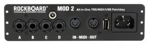 RockBoard MOD 2 V2 - All-in-One TRS, MIDI & USB Patchbay