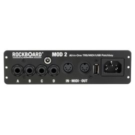 RockBoard MOD 2 V2 - All-in-One TRS, MIDI & USB Patchbay