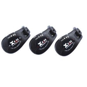 XVive U2 Guitar Wireless System Bundle, 2 x Transmitter + 1 x Receiver - Black