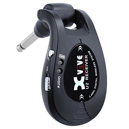 XVive XVive U2 Guitar Wireless System - Black XVive U2 BK - gitarowy system bezprzewodowy