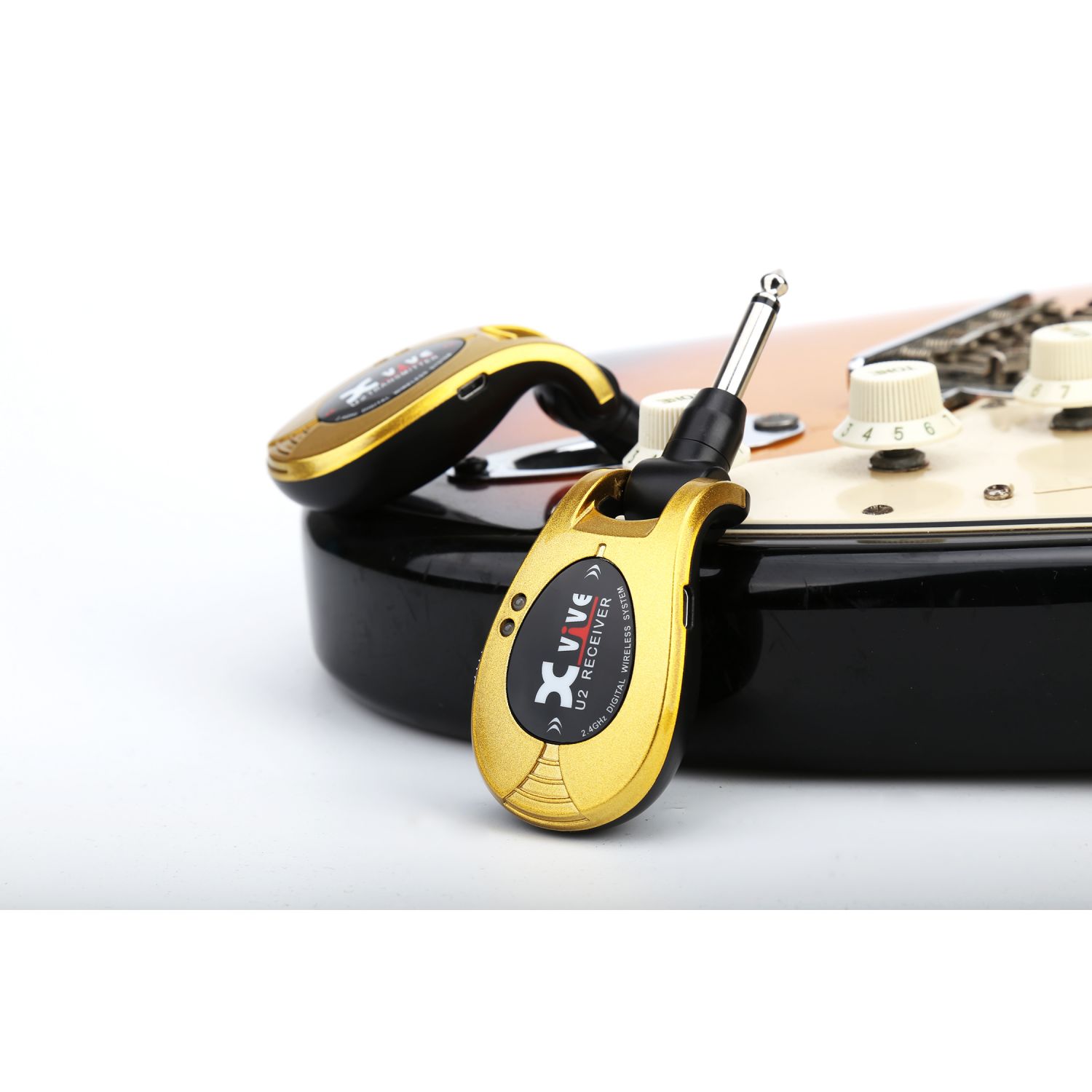 XVive XVive U2 Guitar Wireless System - Gold XVive U2 Guitar Wireless System - Gold