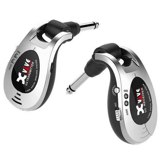 XVive XVive U2 Guitar Wireless System - Silver XVive U2 Guitar Wireless System - Silver