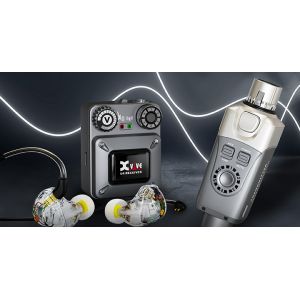 XVive XVive U4T9 In-Ear Monitor Wireless System - Bundle, 1x Transmitter + 1x Receiver + 1x T9 In-Ear Monitors