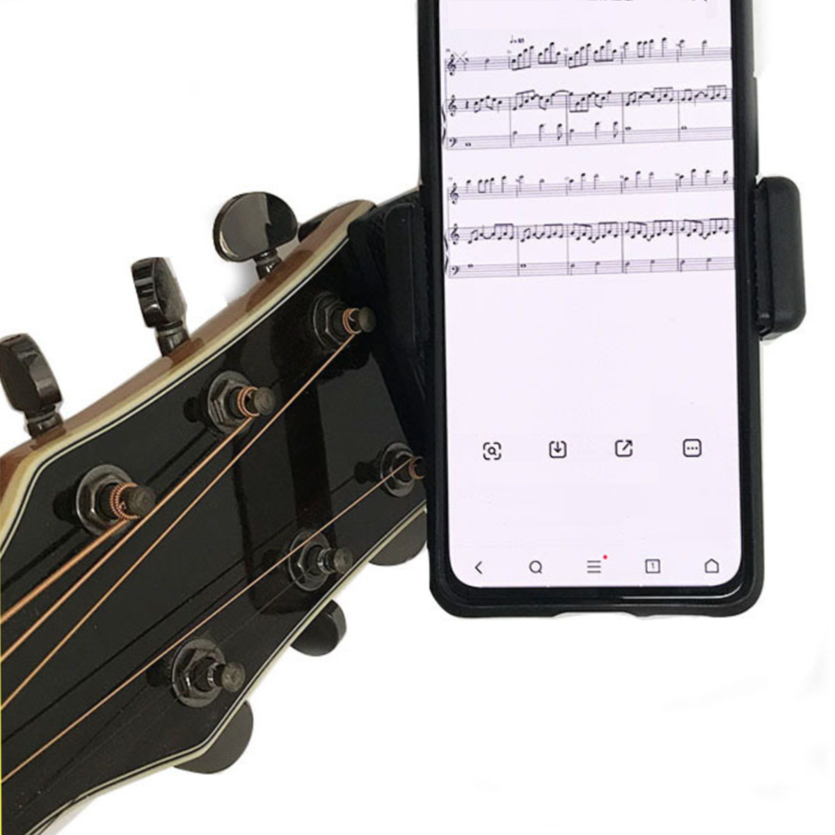 KA-LINE STAND US-ZA18 - Uchwyt na gitarę do smartfonu