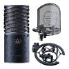 Aston Microphones Origin Black Bundle Mikrofon pojemnościowy + uchwyt + pop filtr