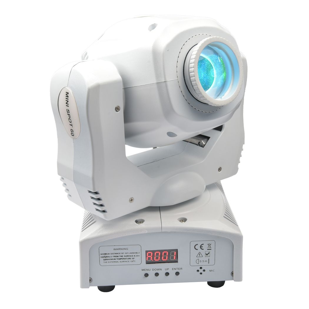LIGHT4ME MINI SPOT 60 WH MKIII głowa spot LED LIGHT4ME MINI SPOT 60 WH MKIII głowa spot LED