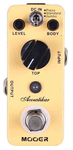 Mooer Acoustikar - Acoustic Guitar Simulator Mooer Acoustikar - Acoustic Guitar Simulator