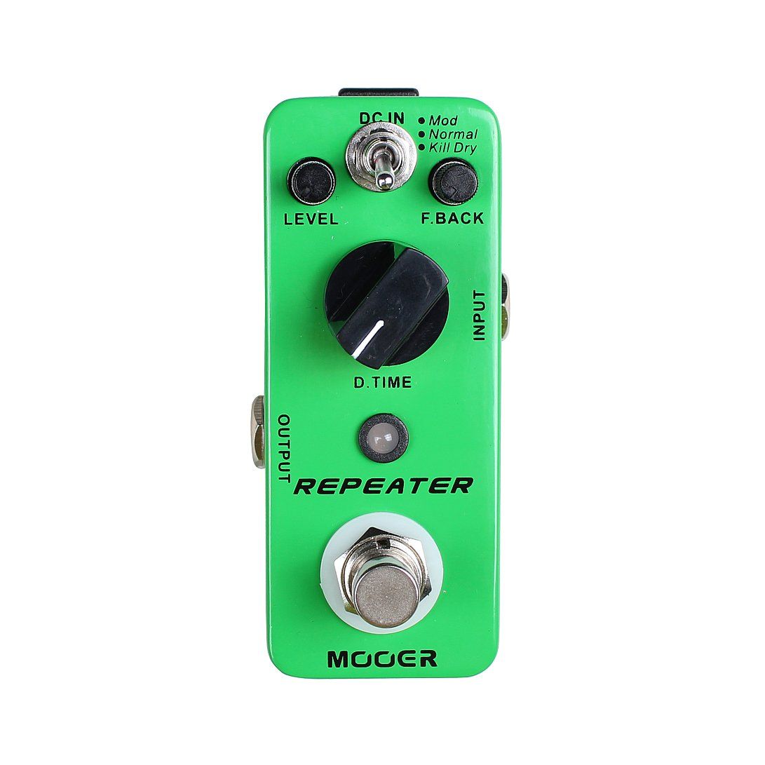 Mooer Repeater - 3 Modes Digital Delay Pedal Mooer Repeater - 3 Modes Digital Delay Pedal