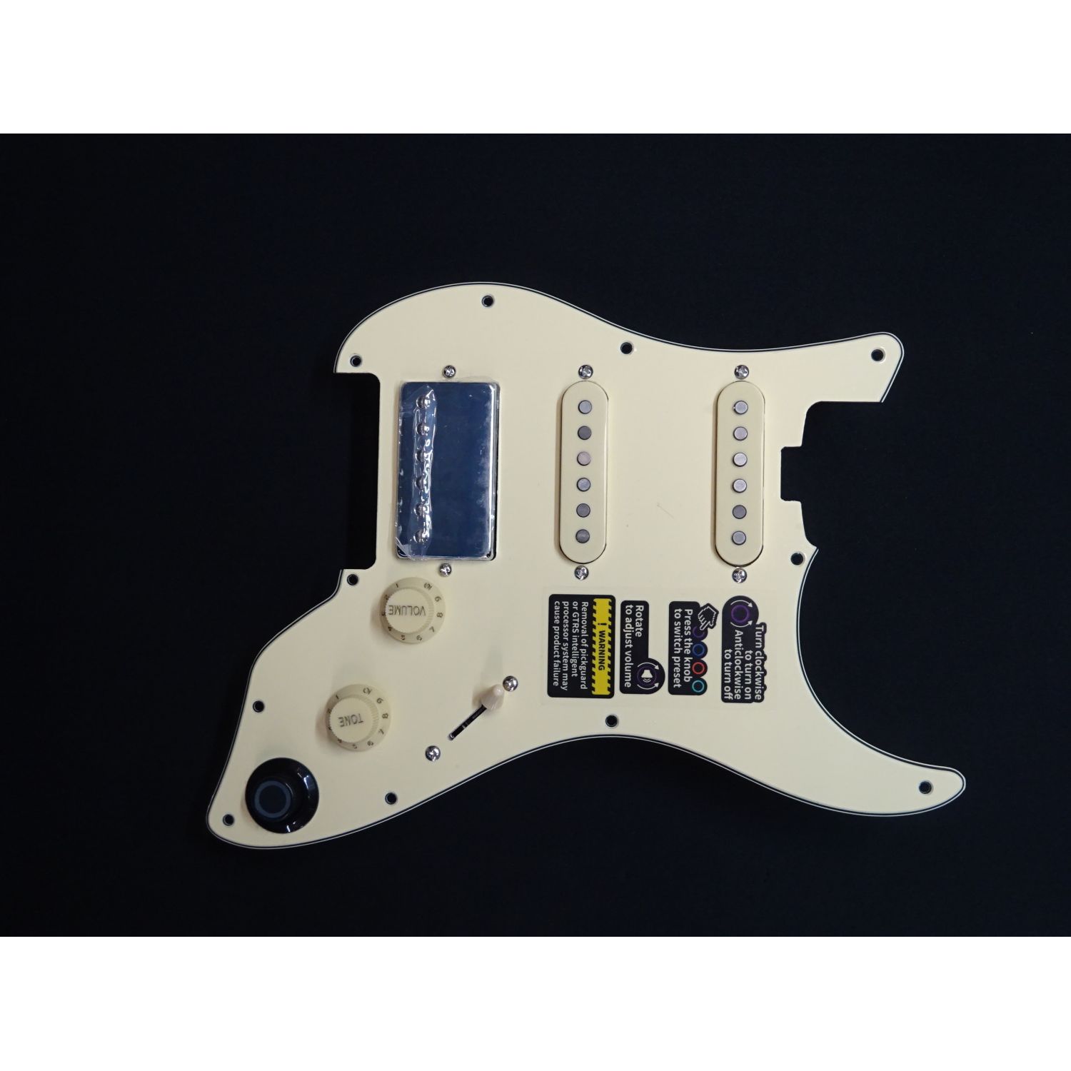 GTRS S800&S801 Off-white pickguard for S800 / S801 BL, GD, RD, WH GTRS S800&S801 Off-white pickguard for S800 / S801 BL, GD, RD, WH