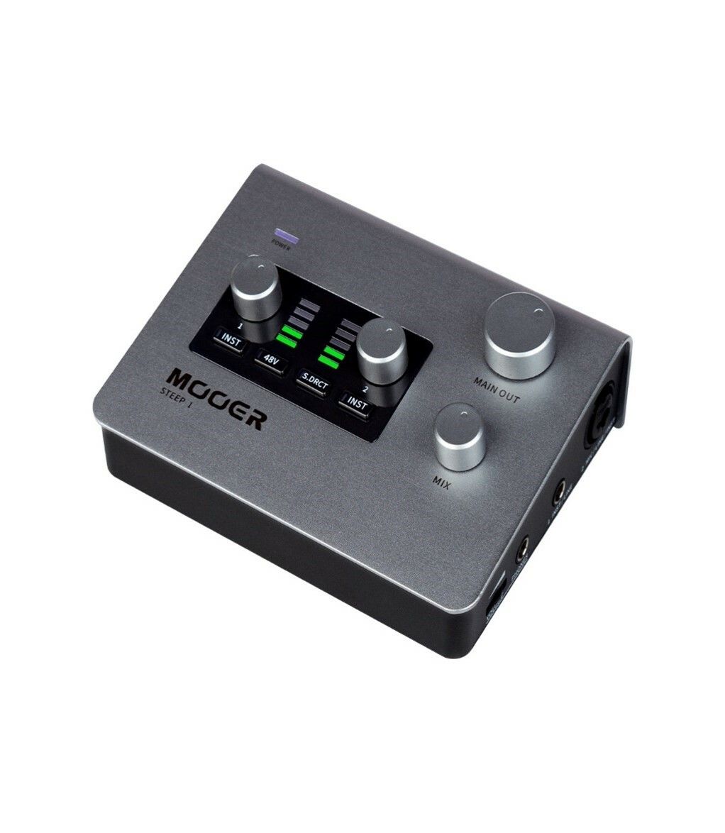 Mooer STEEP I, Multi-Platform Audio Interface (Grey) Mooer STEEP I, Multi-Platform Audio Interface (Grey)