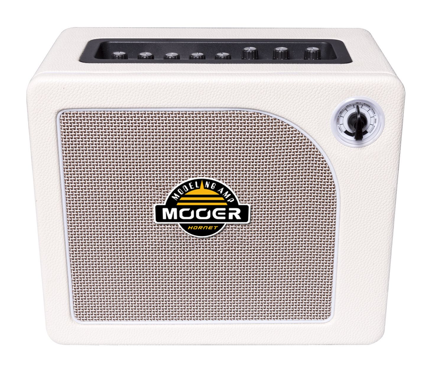 Mooer Hornet White 30W - 30 Watt Modeling Guitar Amplifier - White Mooer Hornet White 30W - 30 Watt Modeling Guitar Amplifier - White