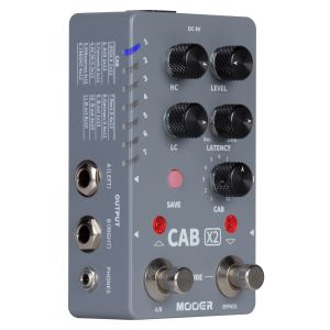 Mooer Cab X2 - Stereo Cabinet Simulator Pedal