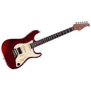Mooer GTRS Guitars Standard 800 Intelligent Guitar (S800) - Metal Red - gitara elektryczna