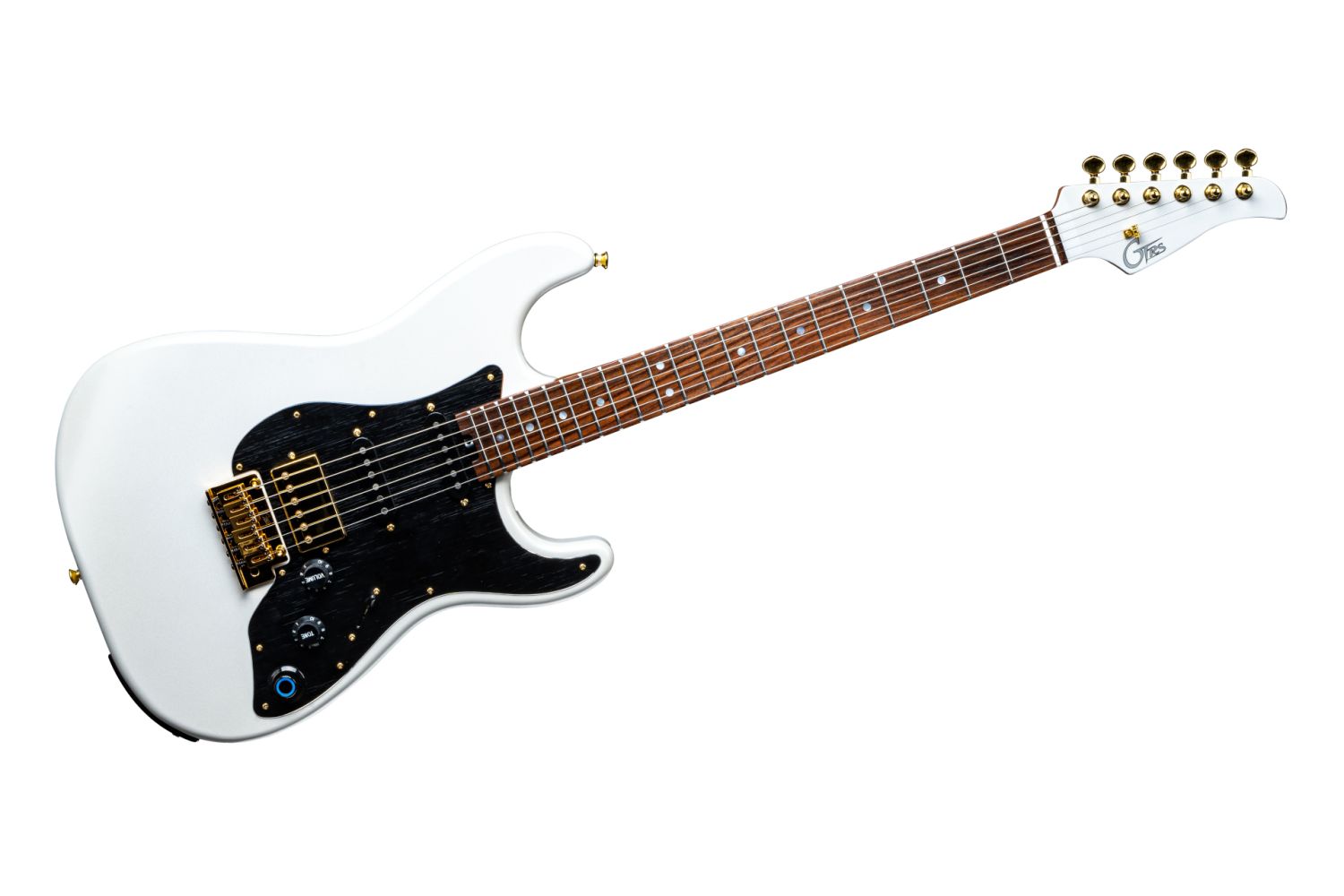 Mooer GTRS Guitars Standard 900 Intelligent Guitar (S900) with Wireless System - Pearl White - gitara elektryczna
