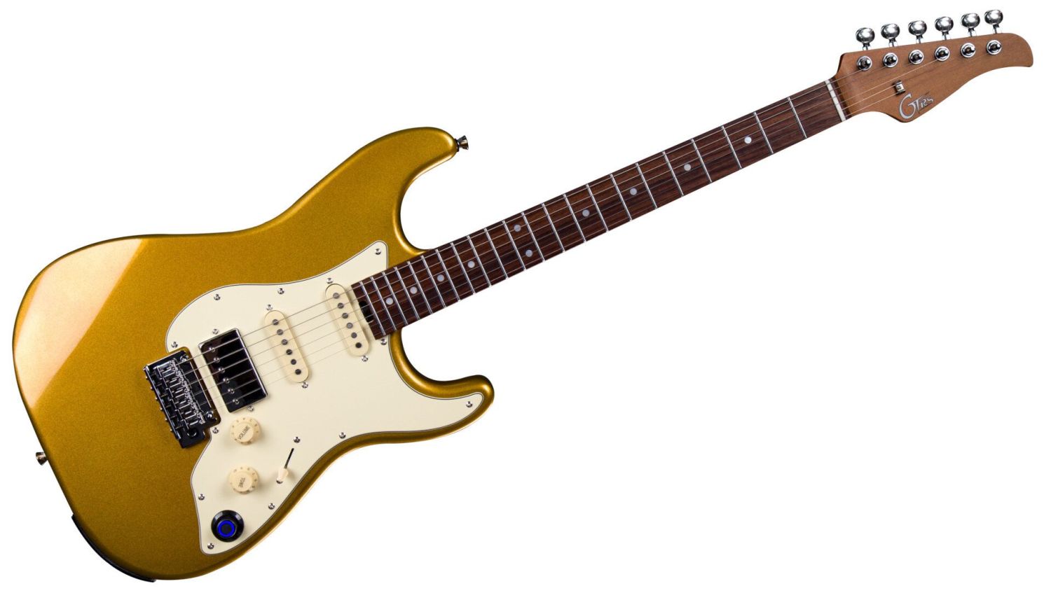 Mooer GTRS Guitars Standard 800 Intelligent Guitar (S800) - Gold - gitara elektryczna