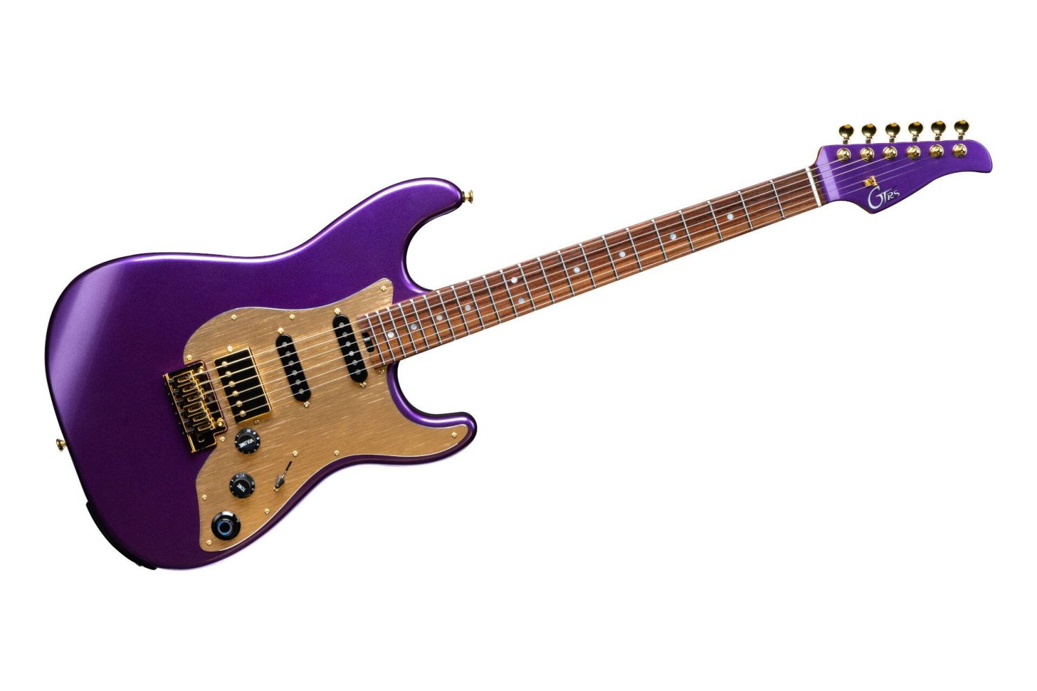 GTRS Guitars Standard 900 Intelligent Guitar (S900) with Wireless System - Plum Purple - gitara elektryczna