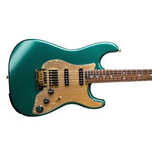 Mooer GTRS Guitars Standard 900 Intelligent Guitar (S900) with Wireless System - Racing Green - gitara elektryczna