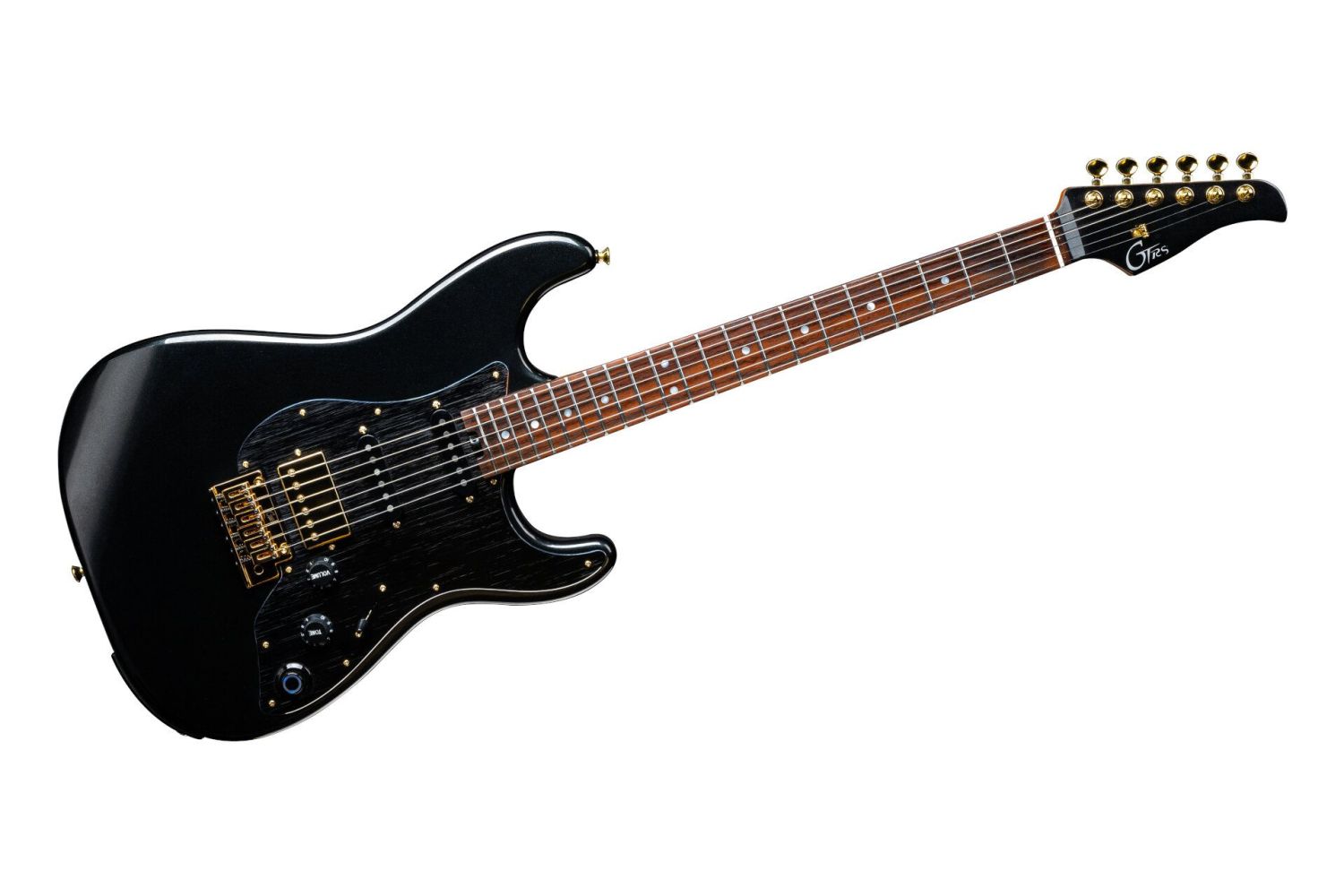 GTRS Guitars Standard 900 Intelligent Guitar (S900) with Wireless System - Pearl Black - gitara elektryczna