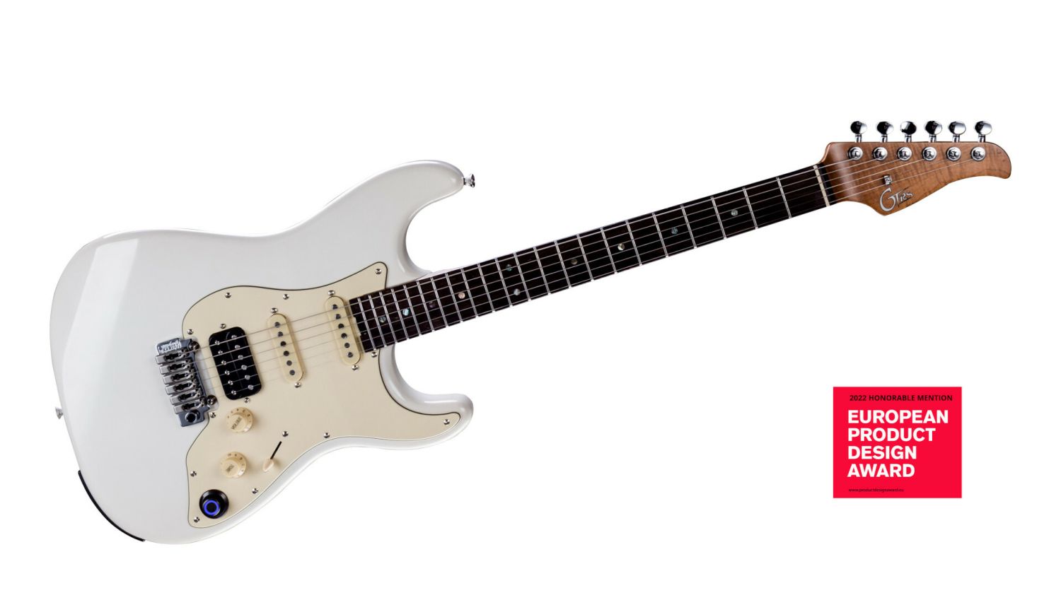 Mooer GTRS Guitars Professional 800 Intelligent Guitar (P800) - Olympic White - gitara elektryczna