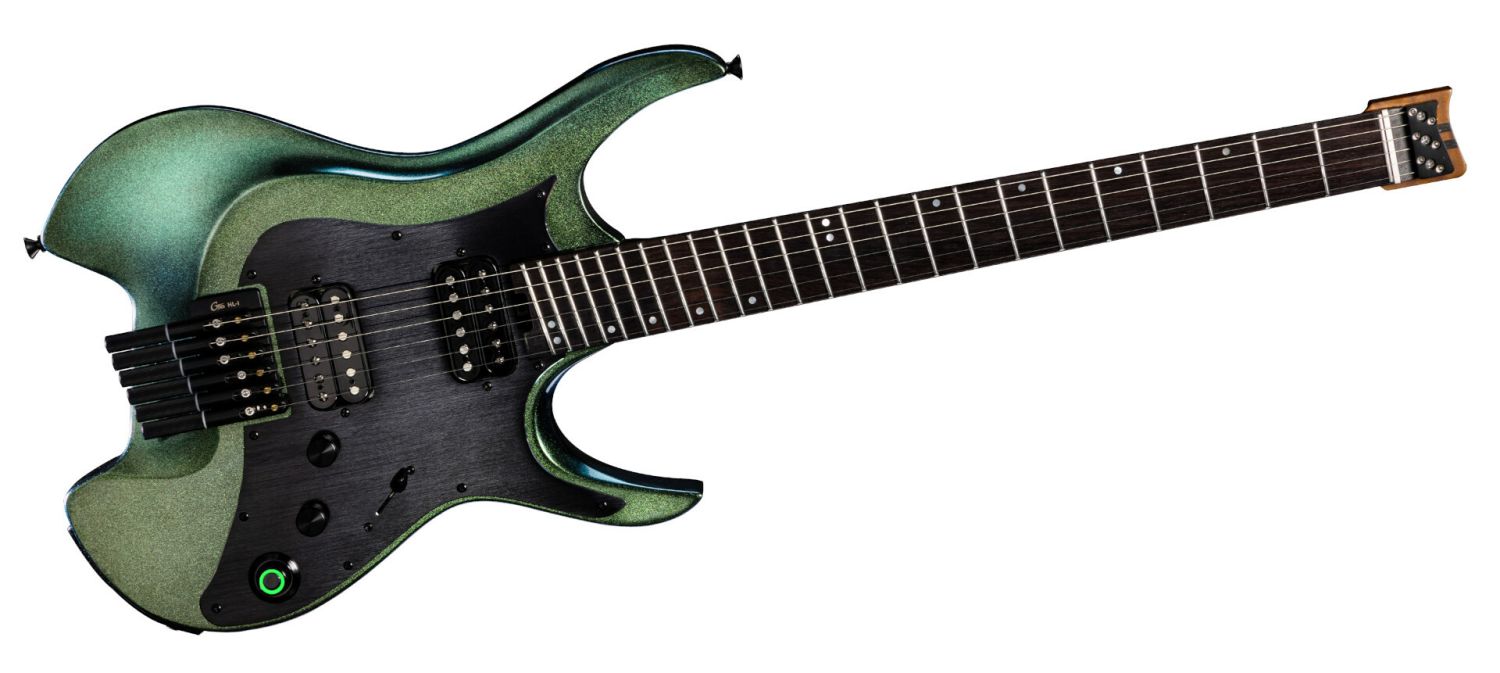 Mooer GTRS Guitars Wing 900 Intelligent Guitar (W900) with Wireless System - Aurora Green GTRS Guitars Wing 900 Intelligent Guitar (W900) with Wireless System - Aurora Green - gitara elektryczna
