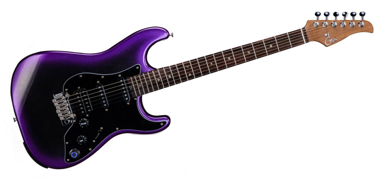 GTRS Guitars Professional 800 Intelligent Guitar (P800) - Dark Purple - gitara elektryczna