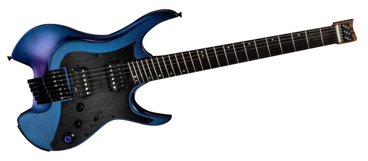 Mooer GTRS Guitars Wing 900 Intelligent Guitar (W900) with Wireless System - Aurora Purple - gitara elektryczna