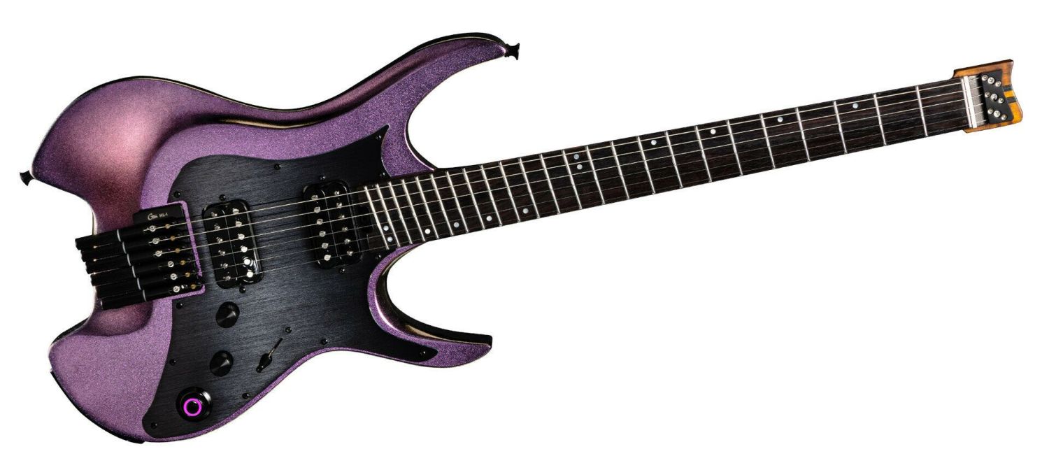 GTRS Guitars Wing 900 Intelligent Guitar (W900) with Wireless System - Aurora Pink - gitara elektryczna