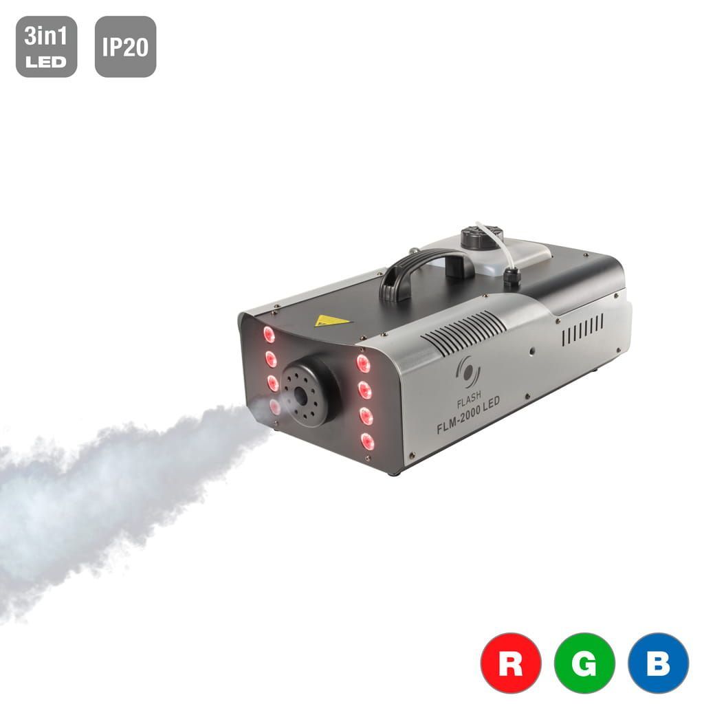 Flash FLM-2000 FOG MACHINE + LED 3in1 F5100341