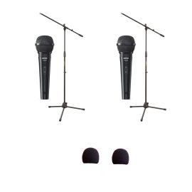 Shure 2x SV 200 - zestaw mikrofonów + akcesoria