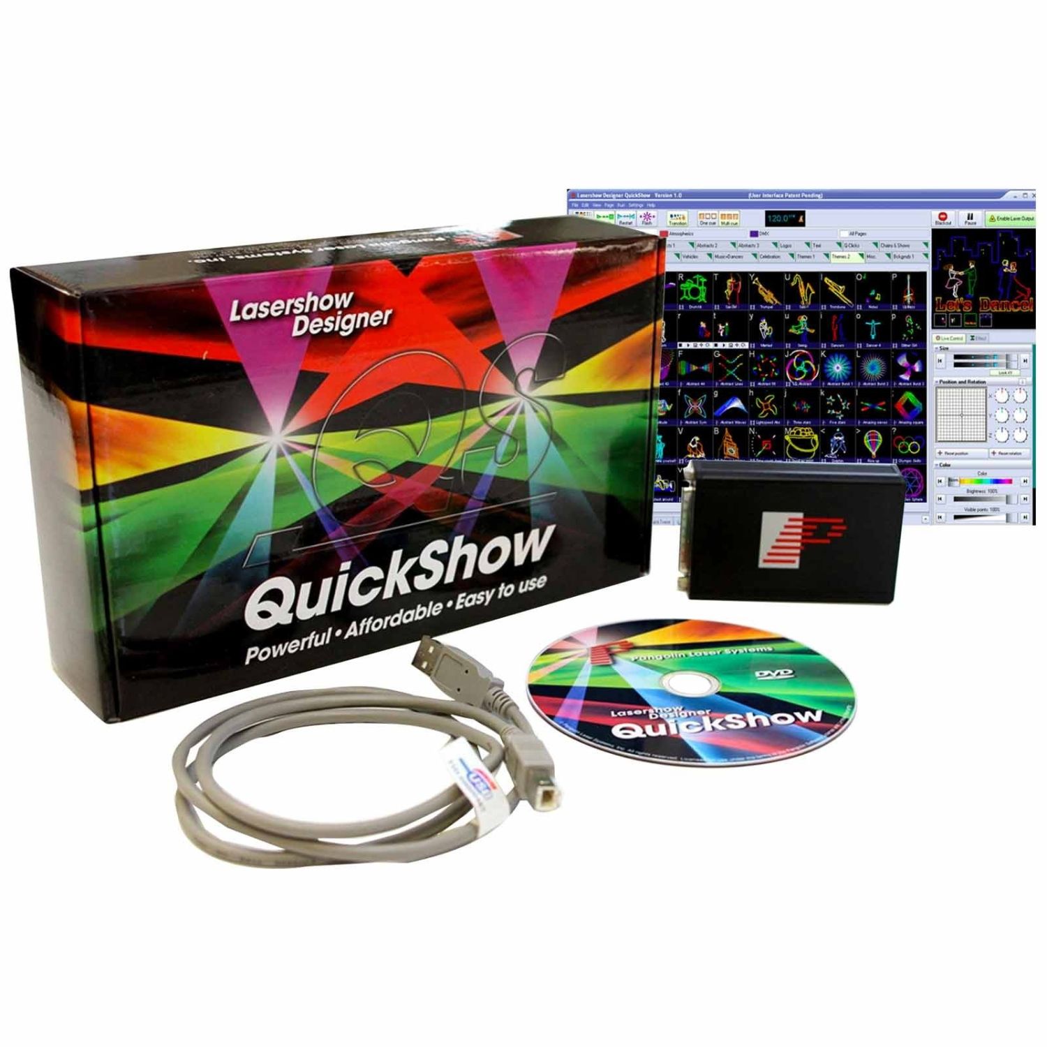 QUICK SHOW PANGOLIN FOS PANGOLIN QUICK SHOW - oprogramowanie sterujące laserami