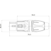 Roxtone DMXX200L15 - kabel mikrofonowy