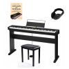 CASIO CDP-S360 - pianino cyfrowe + statyw CS-46 + ława + książka + słuchawki