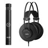 AKG P170 + K52 - mikrofon pojemnościowy instrumentalny + słuchawki
