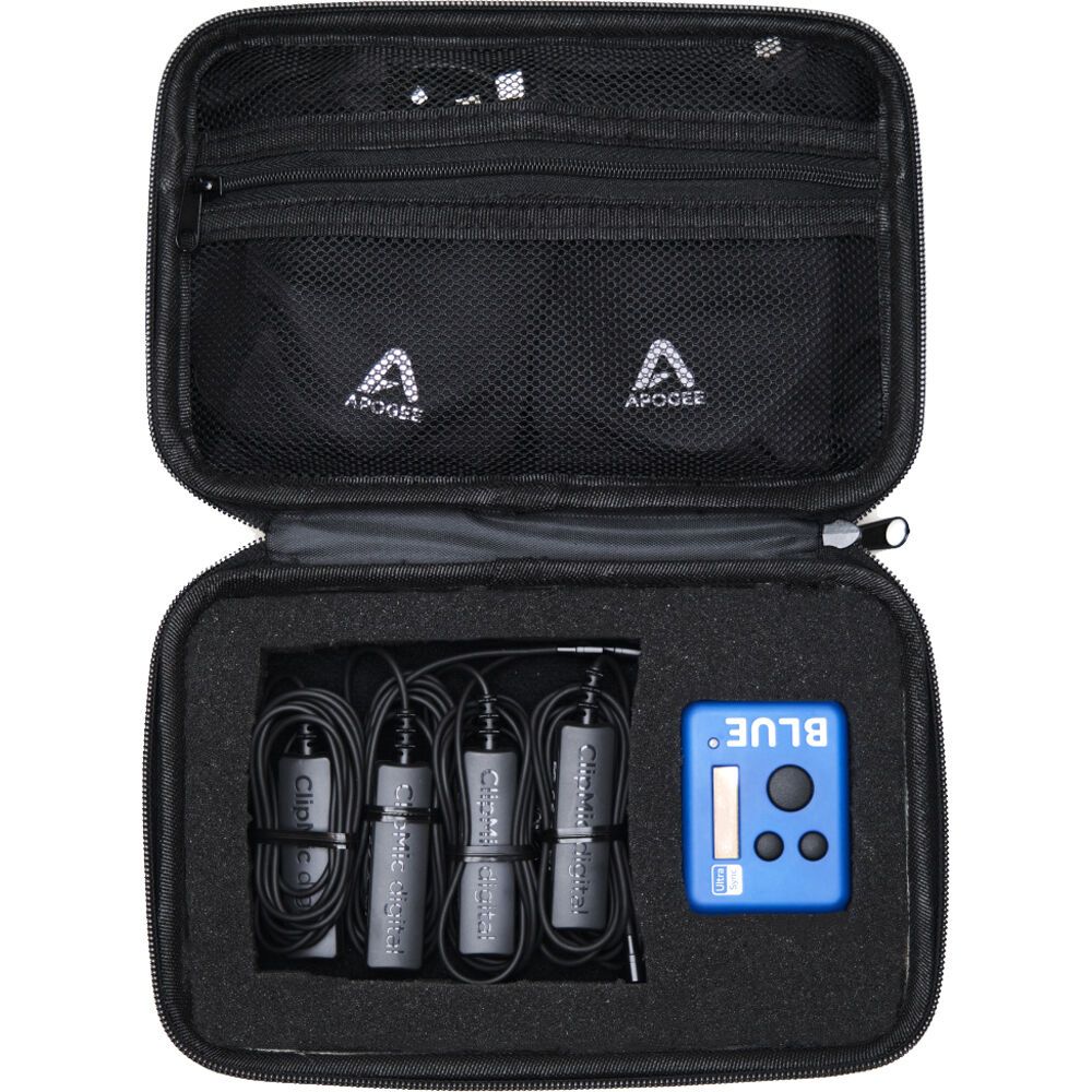 Apogee CLIPMIC DIGITAL 2 KIT - 4 - Mikrofon Lavalier USB Apogee CLIPMIC DIGITAL 2 KIT - 4 - Mikrofon Lavalier USB