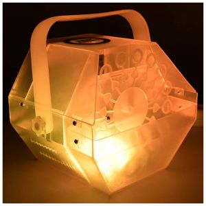 LIGHT4ME BUBBLE LED - mała wydajna wytwornica baniek + płyn 5l